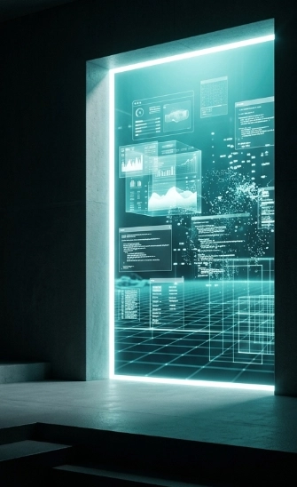 Un clavier d'ordinateur en gros plan avec des touchex rétroéclairées de plusieurs couleurs.